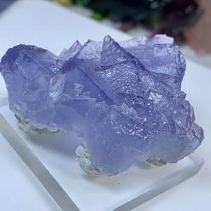 20.幻想的な色合い☆ヤオガンシャン産・ブルーフローライト原石