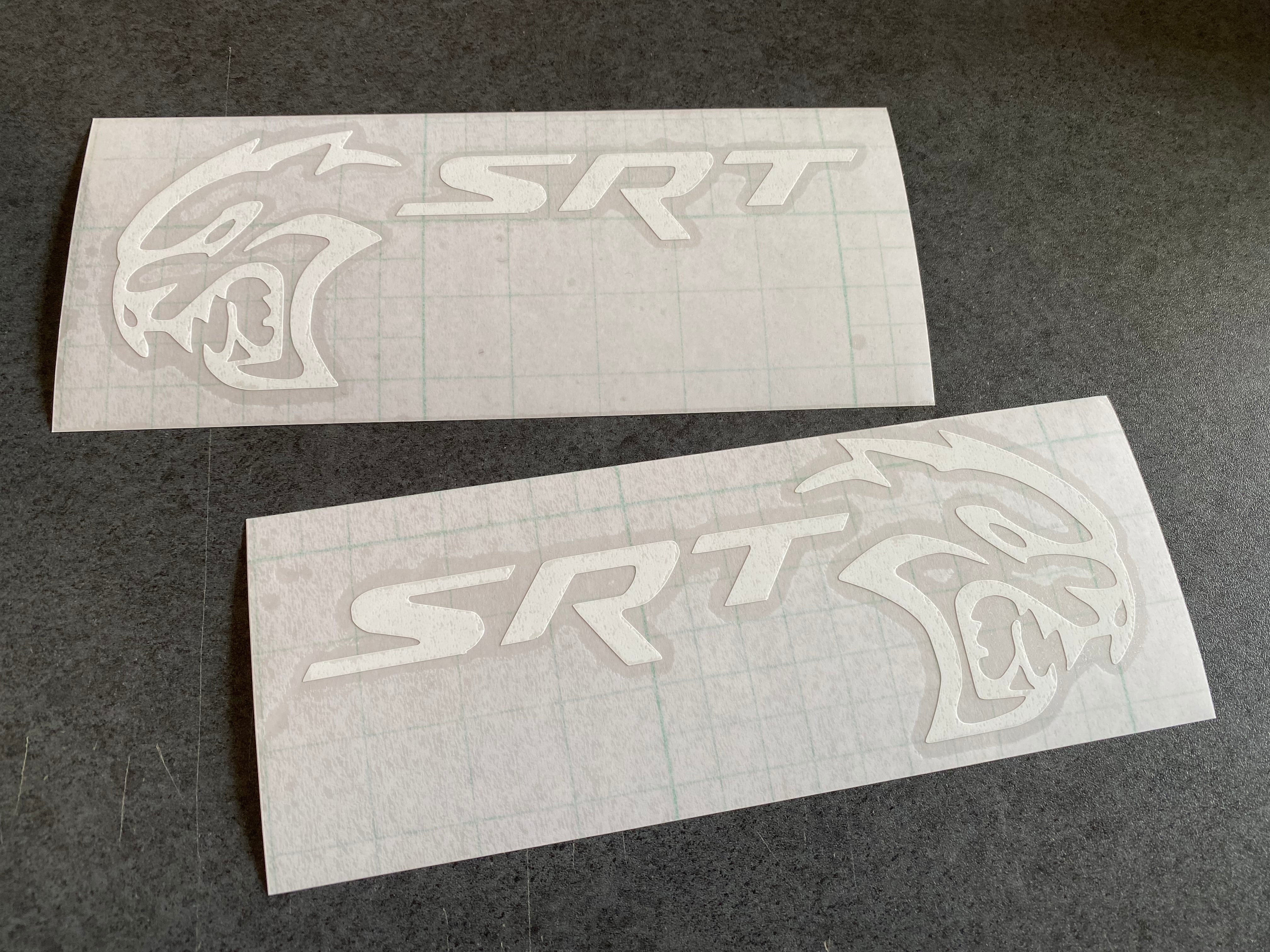 【R,Sショップ様】ご購入ありがとうございます! US【 MOPAR ヘルキャット SRT 002 】ステッカー お得左右セット