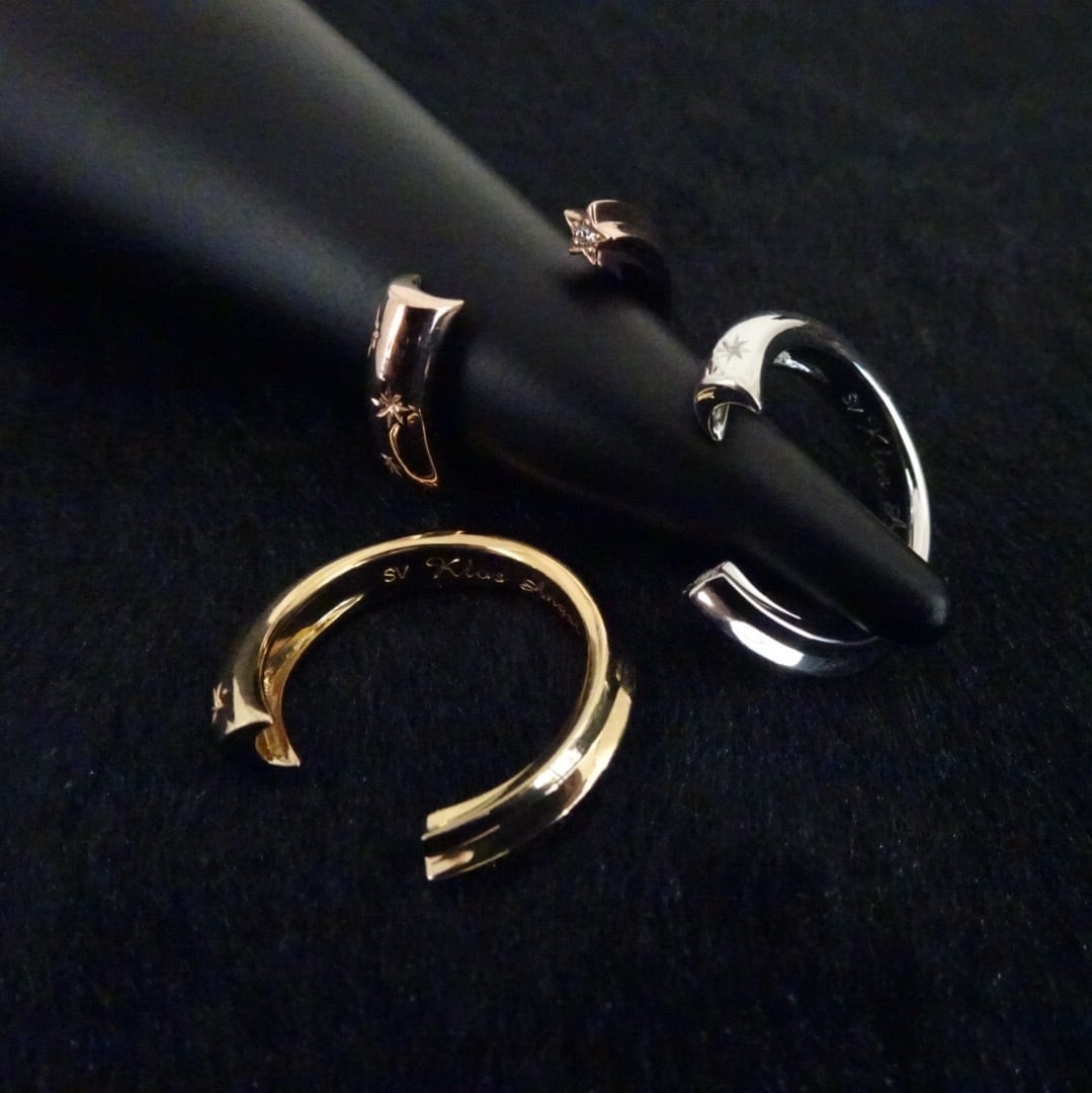 Moon&Stars Ring | Klos Angel クロスエンジェル Moon&Stars Ring | Klos Angel クロスエンジェル