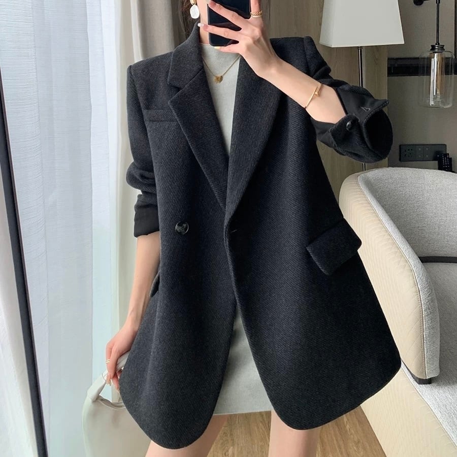 大人のテーラードジャケット YH9554