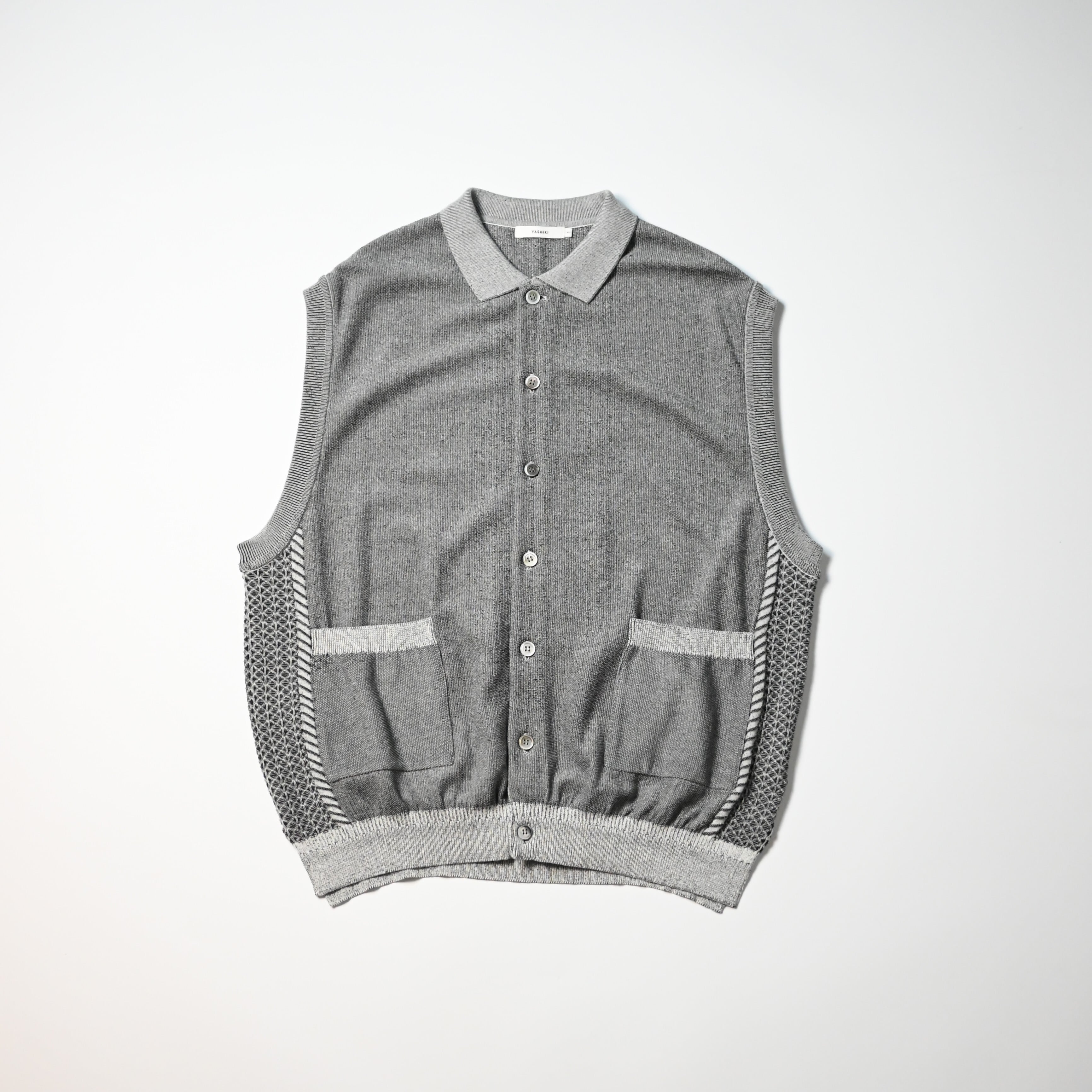YASHIKI / Kinkai Collar Vest | GANKO