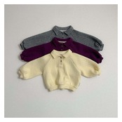 【取寄】minirobe ボーイカラーのスウェット｜冬服｜韓国子供服