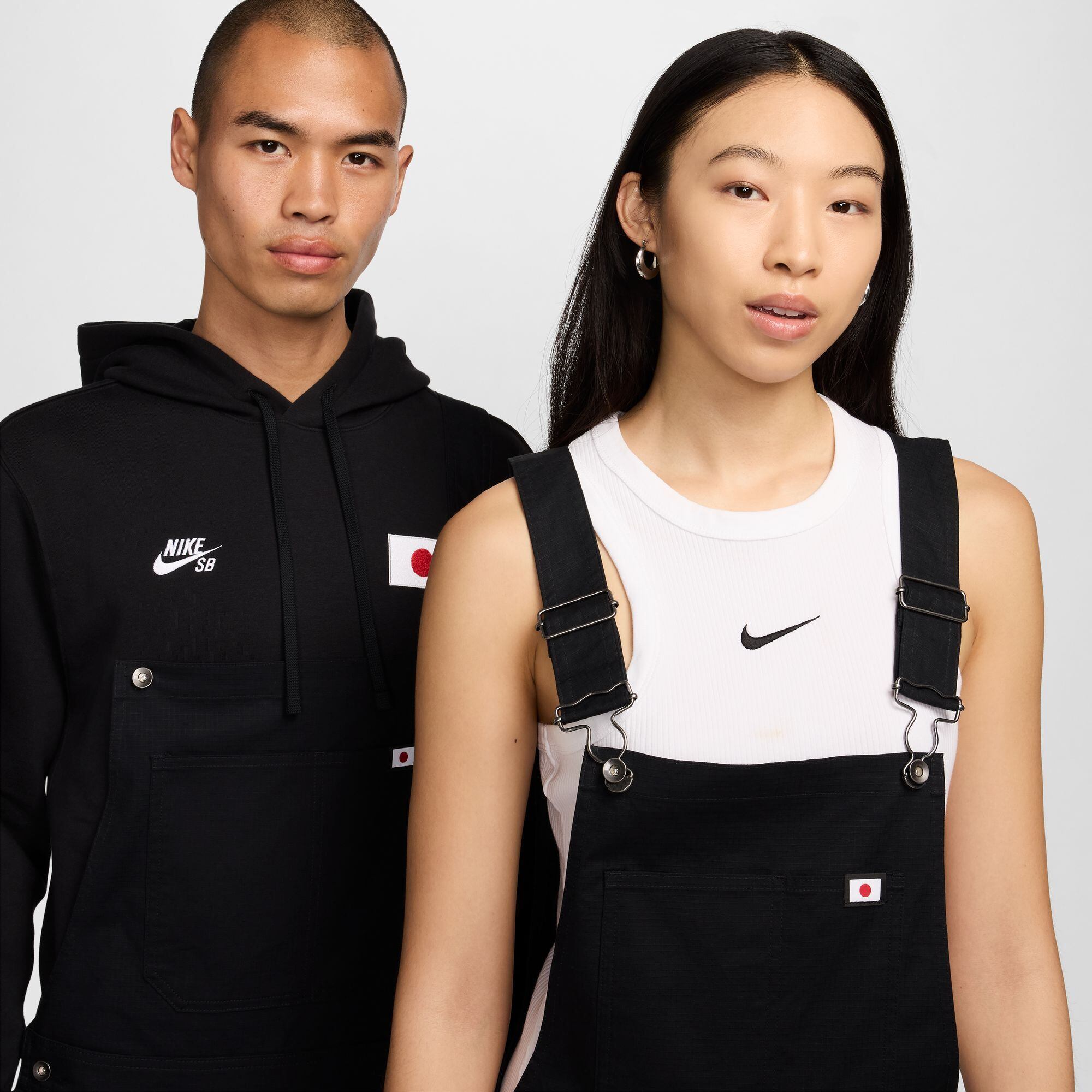 NIKE SB / U NK SB OVERALLS OLY JPN / BLACK/(WHITE) FZ4092 NIKE SB / U NK SB OVERALLS OLY JPN / BLACK/(WHITE) FZ4092