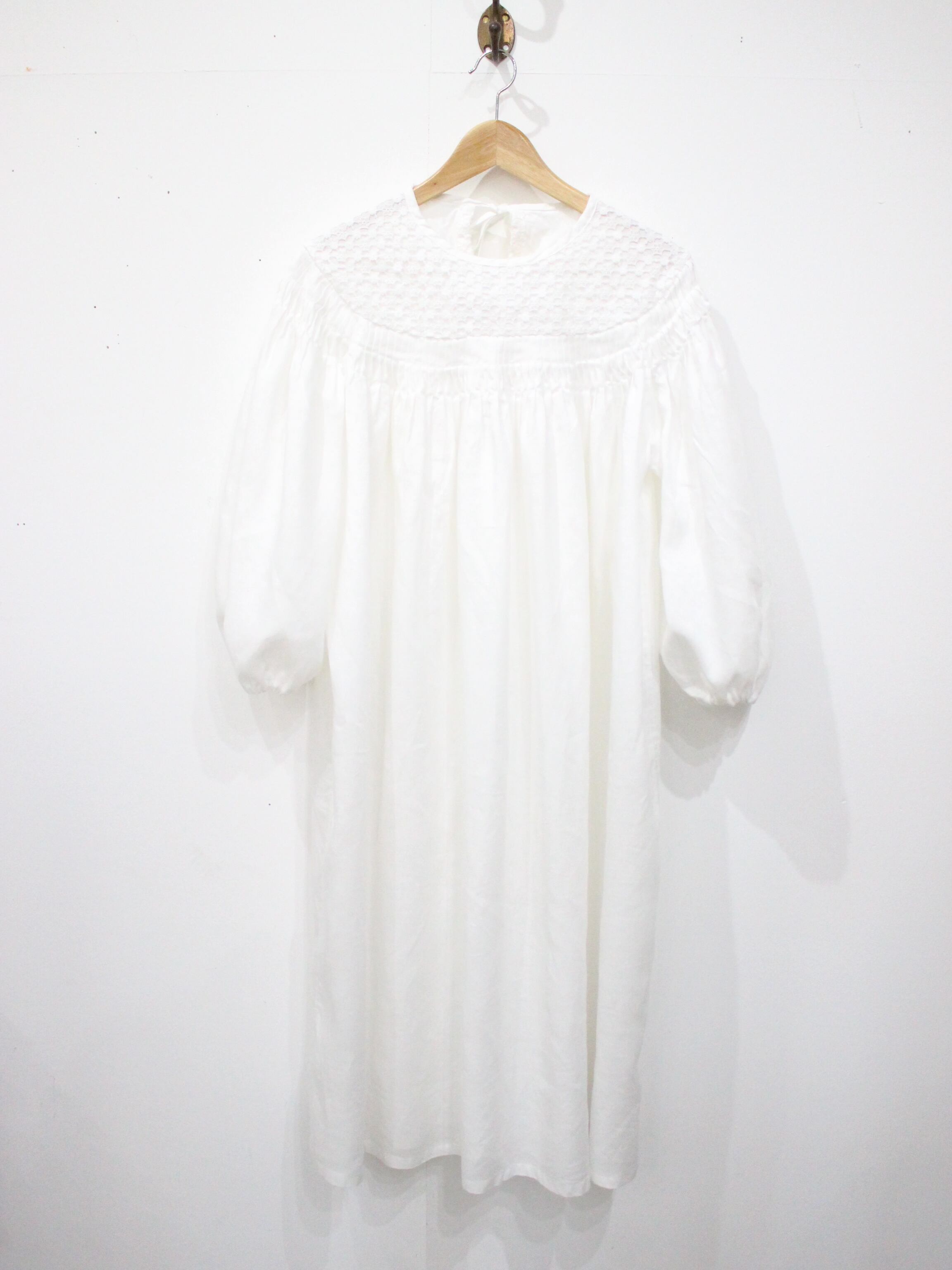apricot life tack tack tack ceremony dress chemical lace ⁡⁡ White  