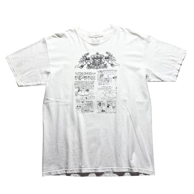 vintage 1990’s~early 00’s RADIOHEAD music tee artwork by Stanley Donwood