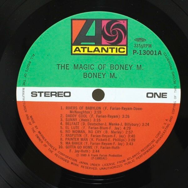 Boney M. / The Magic Of Boney M. - 20 Golden Hits [P-13001 A] - 画像3