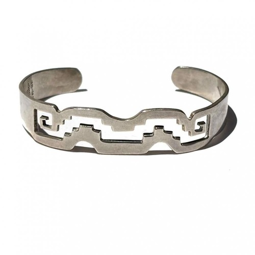 Vintage Taxco Silver Bangle [MEXICO TAXCO SILVER] Vintage Silver Bangle