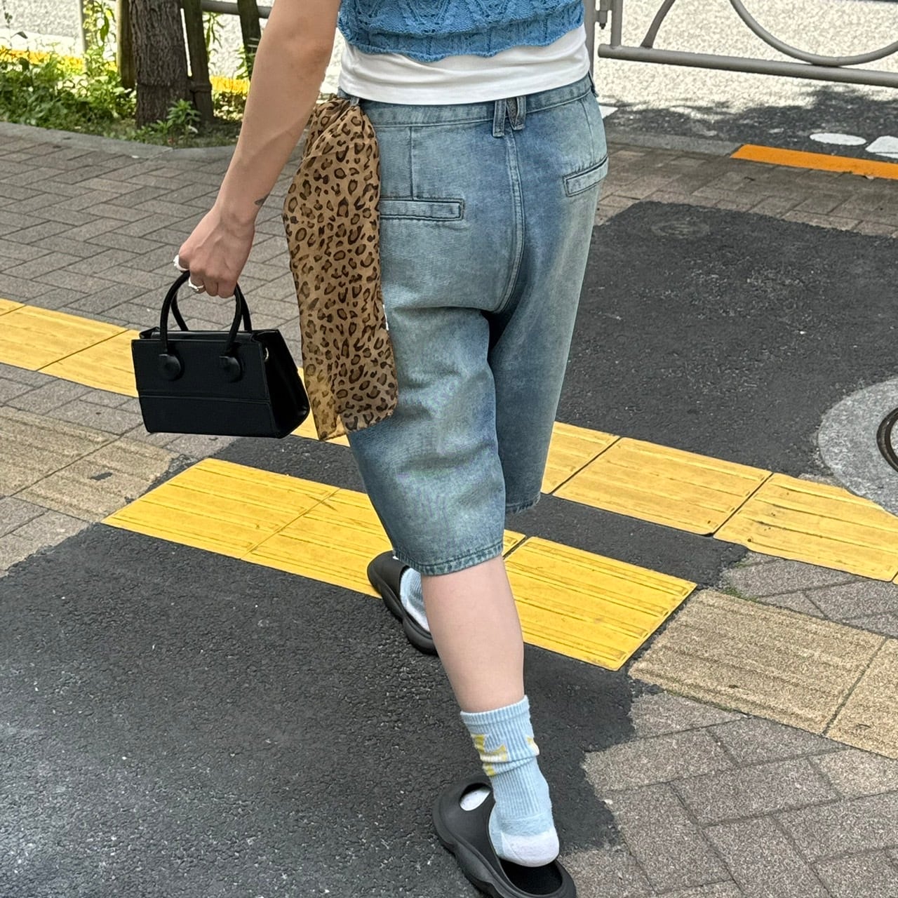 ワイドデニムハーフパンツ_LN02794