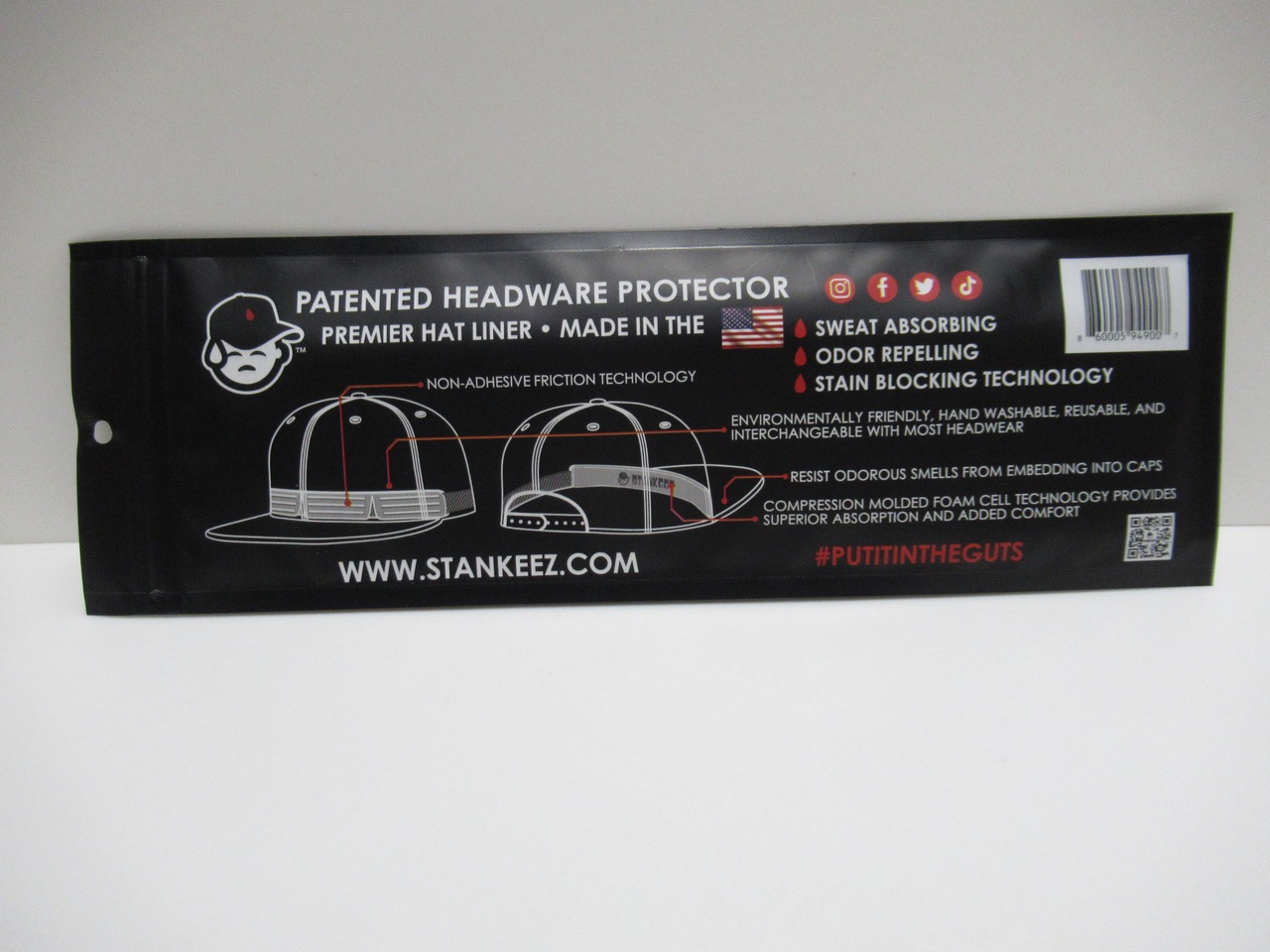 Exclusive Stankeez　キャップライナー　「Stankeez×DPW」　White