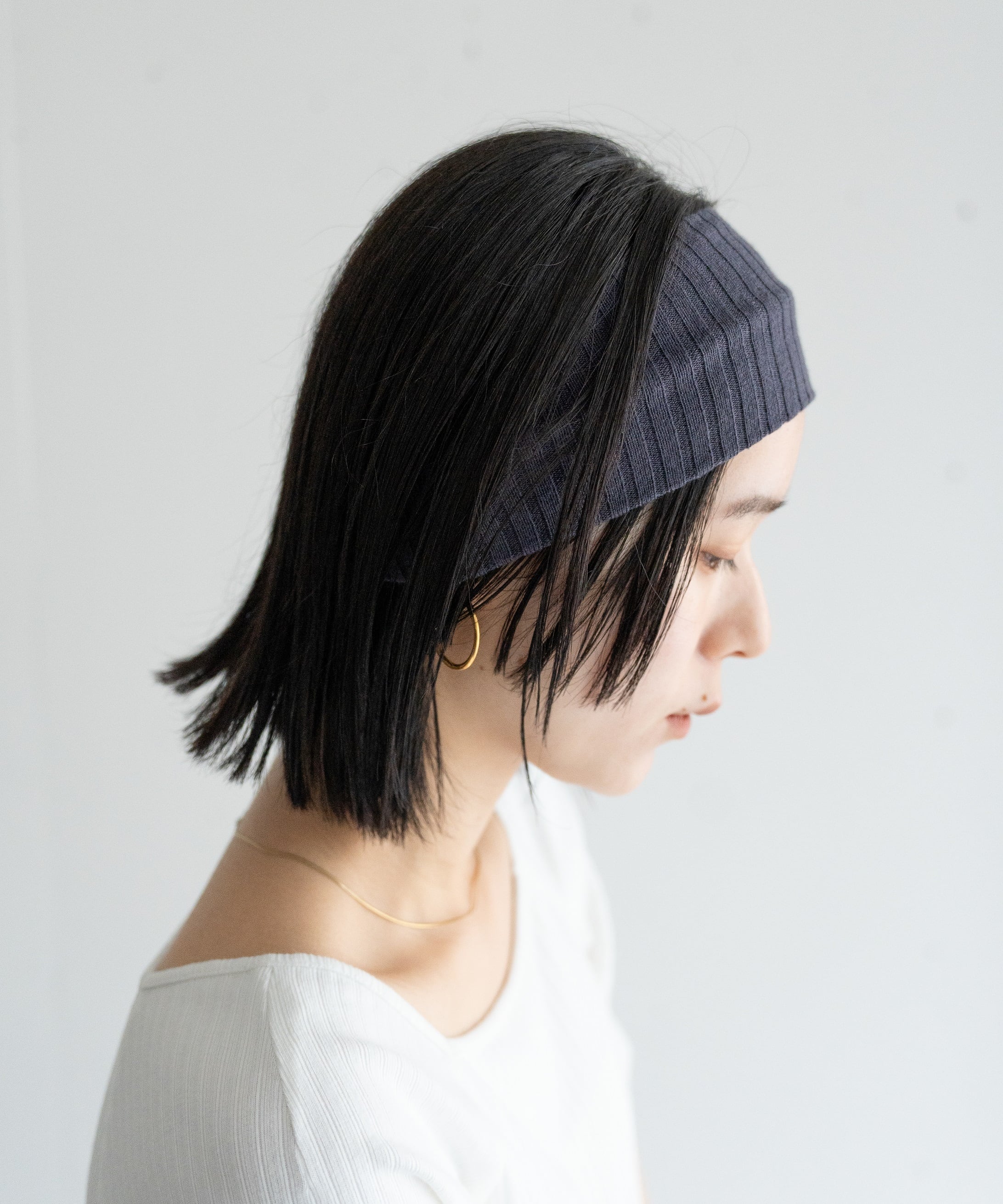 新色追加】Rib knit hair band 2set | hwyl