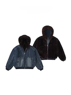 BOOGOOVOGUE Reversible Denim Bomber