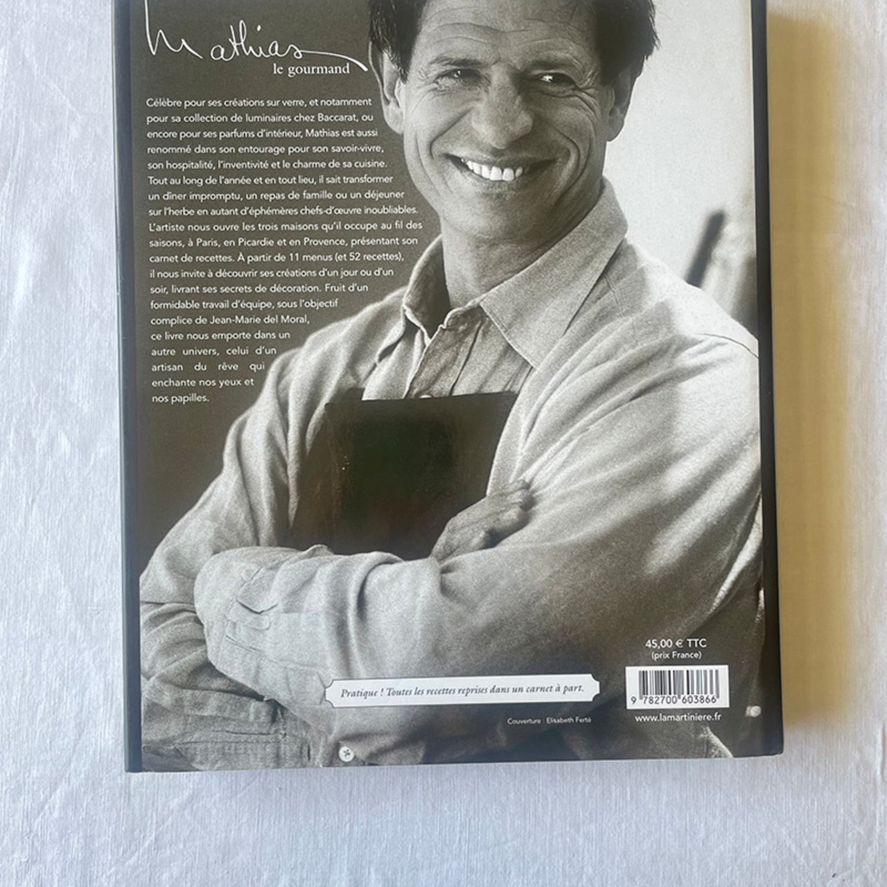 フランス古本　レシピ本　Mathias le gourmand プロバンス地方　別冊レシピ付き 12psdz32