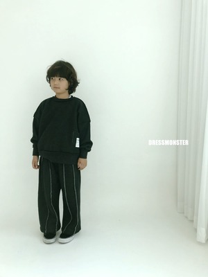 【ドレスモンスター DRESS MONSTER】 ダブルライン起毛２WAYパンツ 120〜160cm【231108dm】