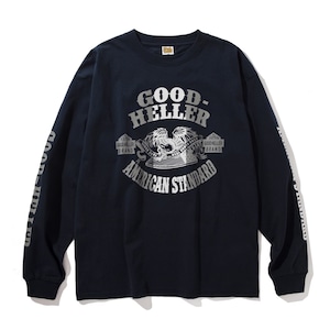 GOODHELLER " AMERICAN EAGLE L/S TSHIRT NAVY "