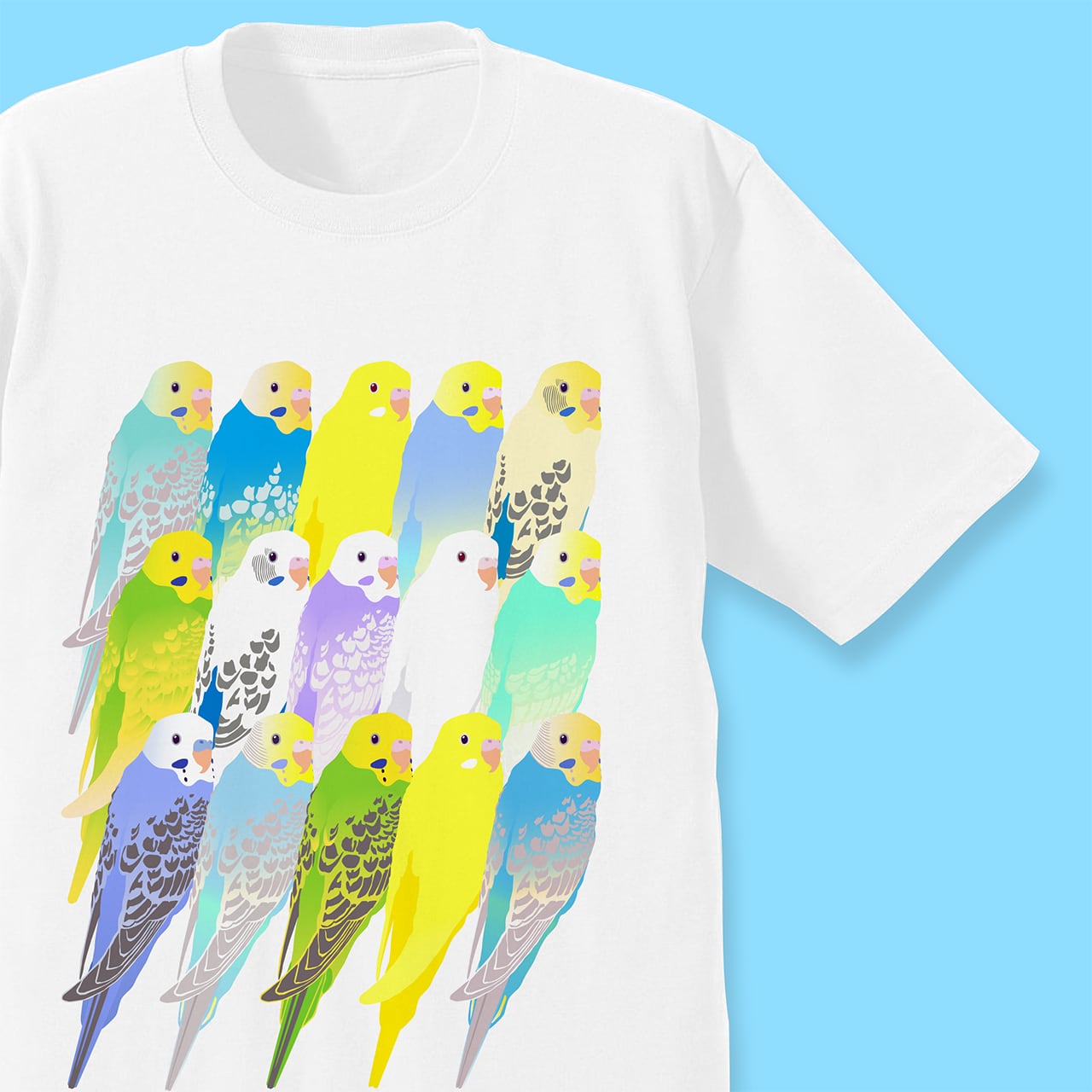 セキセイインコ Tシャツ | ことりちゃん powered by BASE