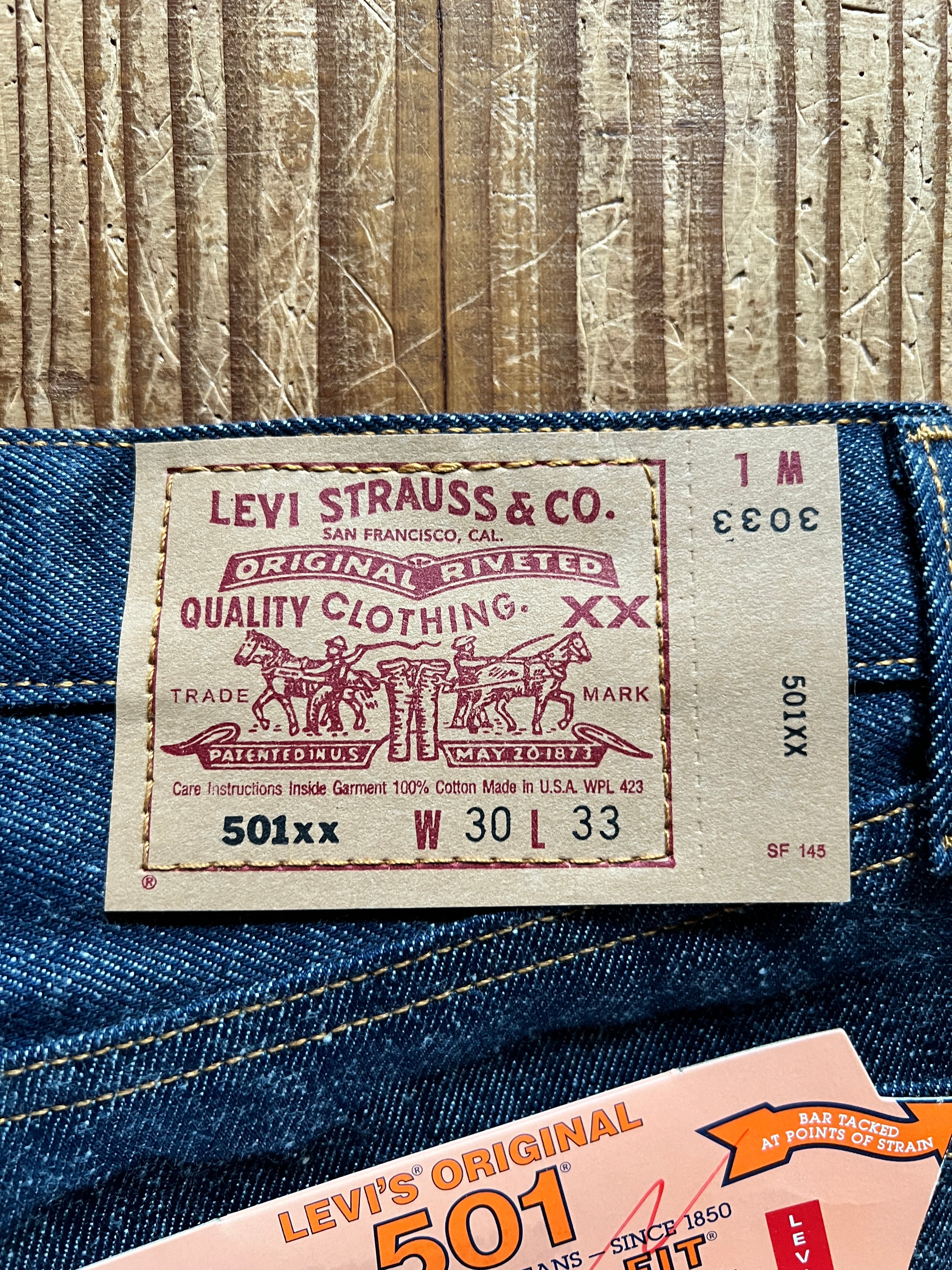90's Levi's 501 デニムパンツ DEADSTOCK 表記(30×33) USA製