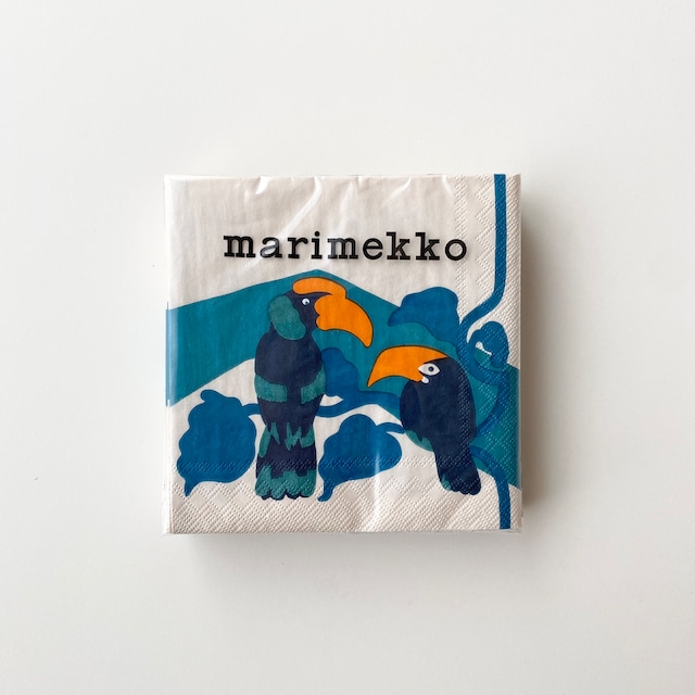 2022春夏【marimekko】カクテルサイズ ペーパーナプキン PEPE クリーム 20枚入り