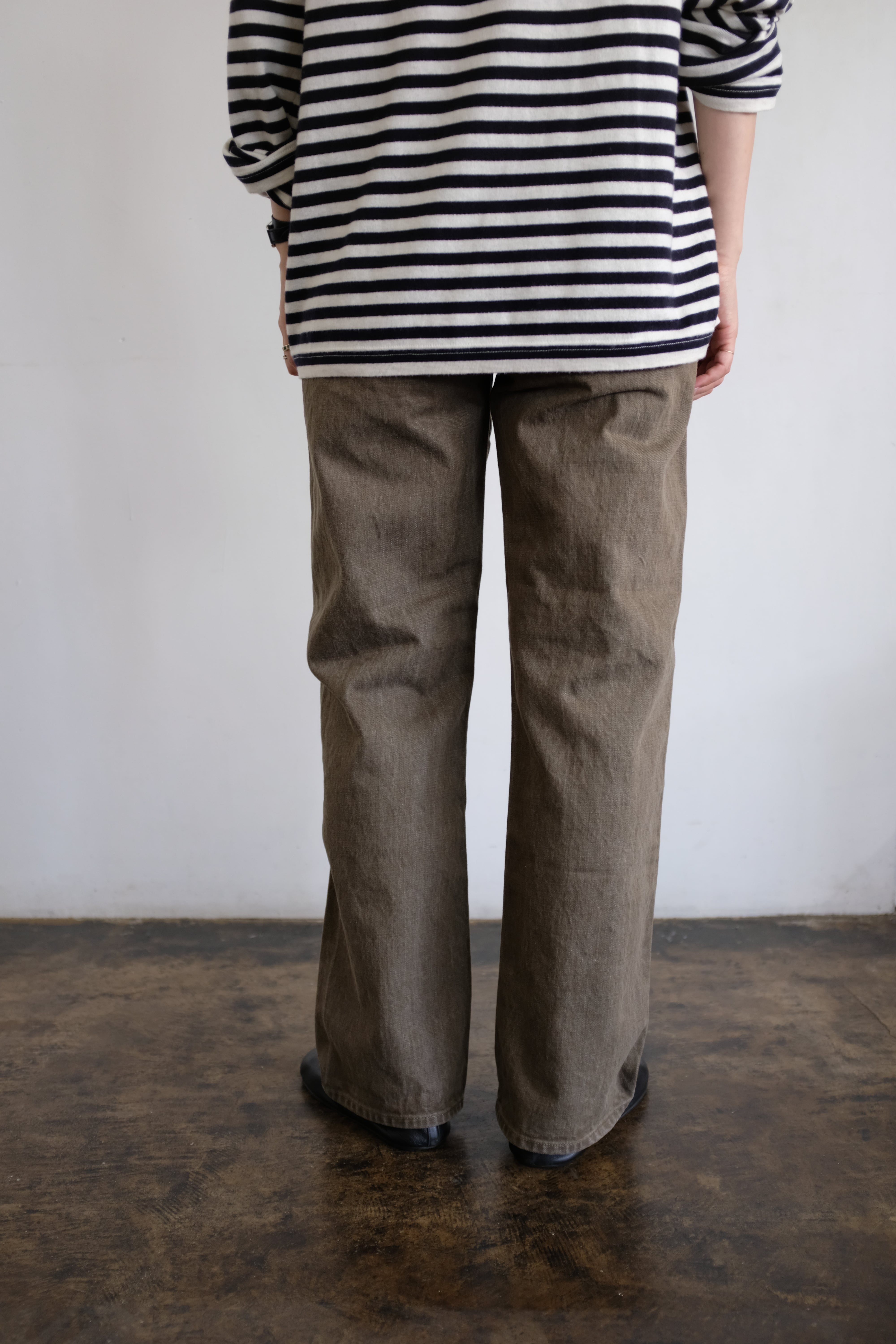 BISOWN]PURE STRAIGHT KHAKI DENIM | YES-姫路の美容院と服のお店YES