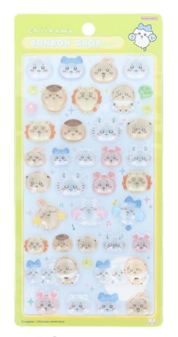 送料無料 ちいかわ ボンボンドロップシール 第2弾 sun_s8542929_961