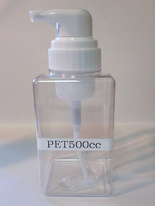 PET500ml角×20本無地