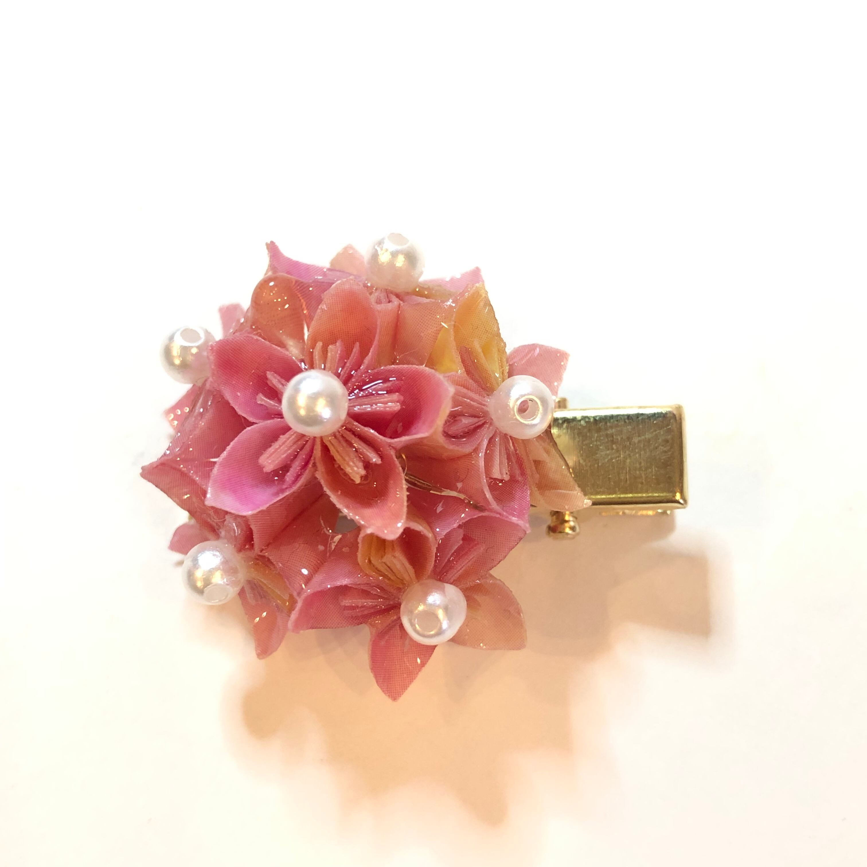 花だより』 折り紙 くす玉 ヘアクリップ ヘアピン | ピンク | Pay ID 花だより』 折り紙 くす玉 ヘアクリップ ヘアピン | ピンク | Pay ID