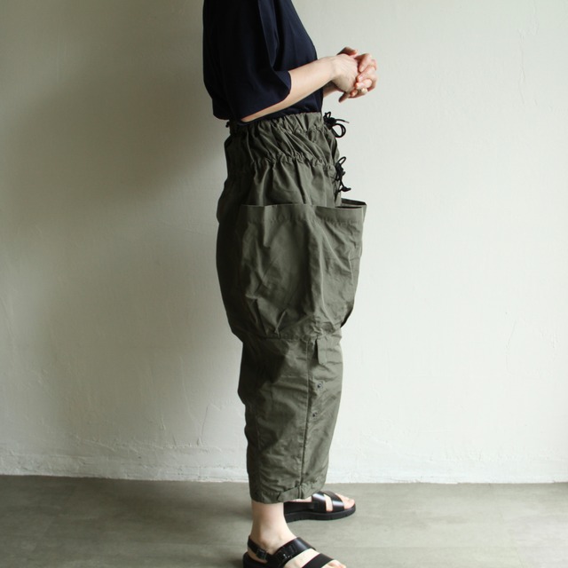 WRYHT【 womens 】 knotted back pleated trouser