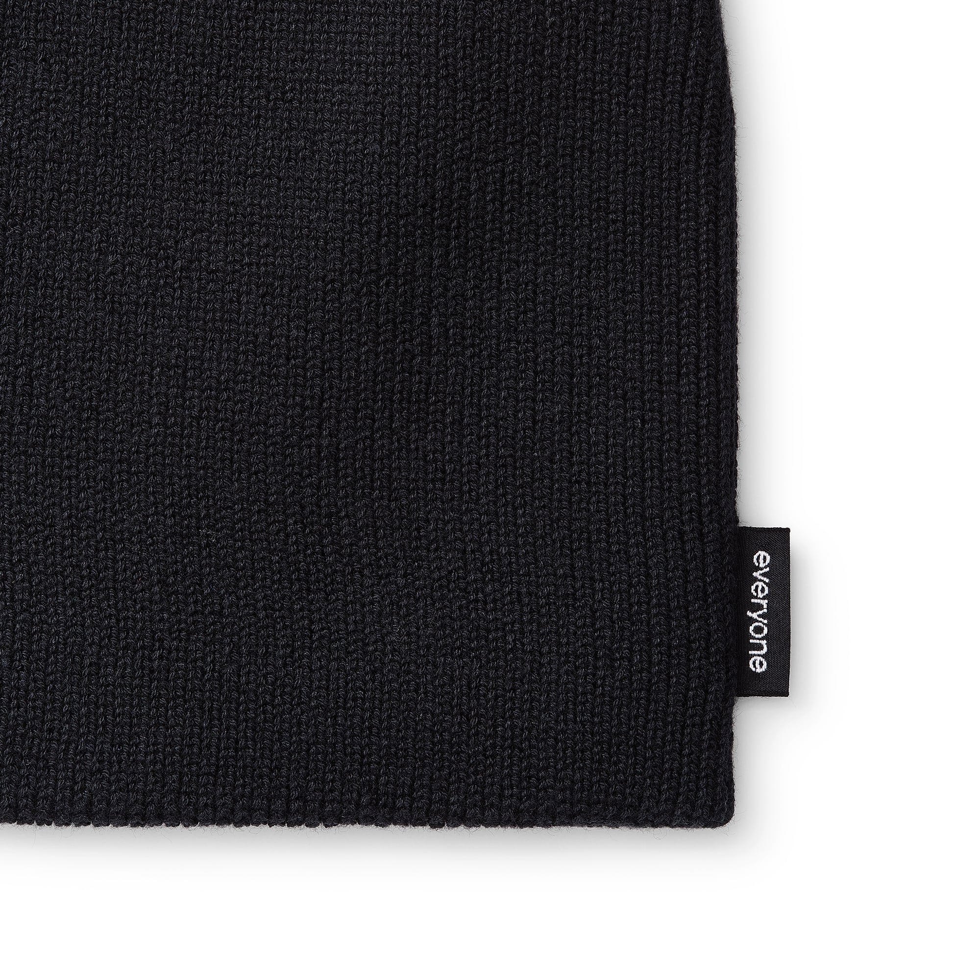 everyone cotton beanie (BLACK) | everyone