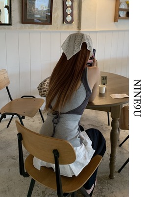 layered back-open set tanktop 2color【NINE9397】