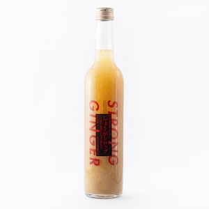 完全無添加 ストロングジンジャーシロップ 500ml ■Completely additive-free strong ginger syrup 500ml