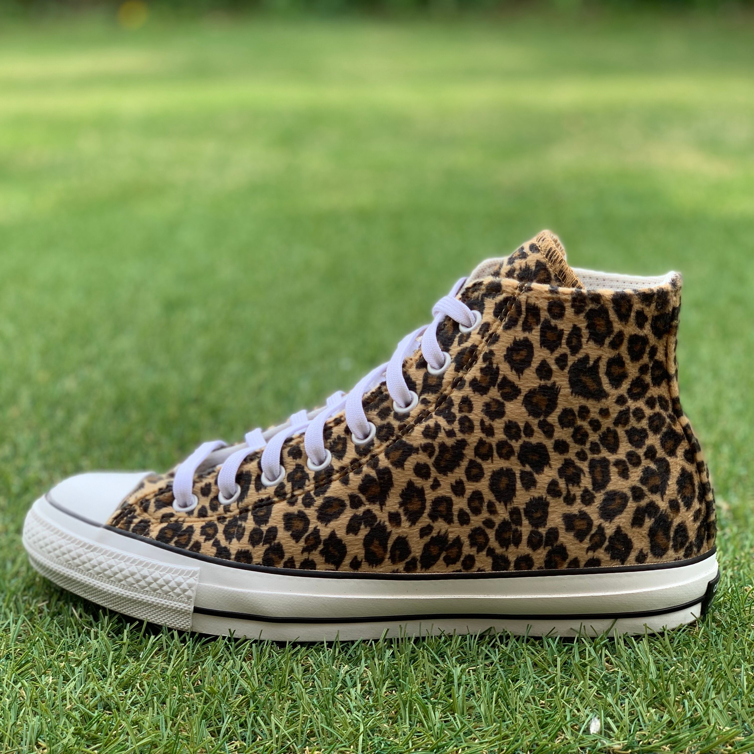 converse ALL STAR 100 LEOPARDFUR HI コンバース オールスター100 ...