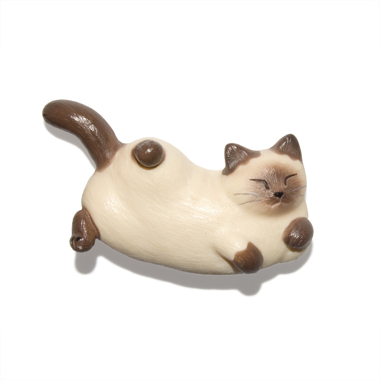 ペットラバーズ 猫どん LadyCat vol,5 シャム ビーズ ストラップ N-2510