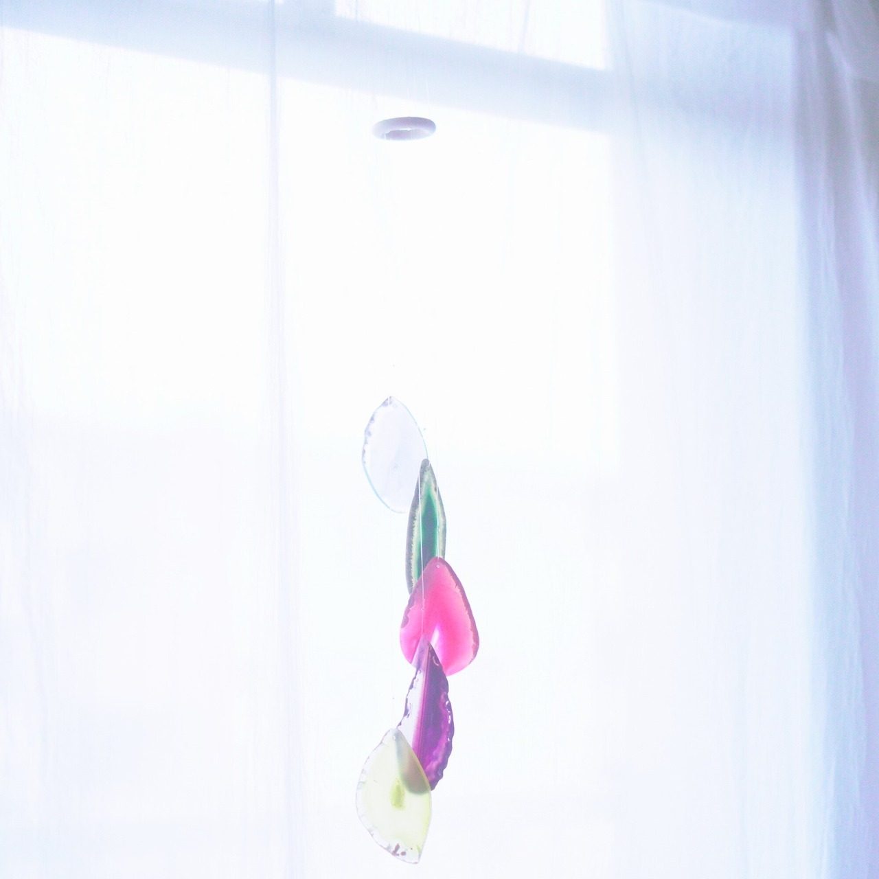 Spring Garden 03 - アゲートヒーリングチャイム / Agate Sun Catcher Wind Chime 491