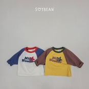 韓国子供服 / 26Autumn / soybean / wonder ラグランTシャツ / キッズ服 / ジュニア服 / 秋服 *XS~JM*