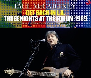 NEW PAUL McCARTNEY   GET BACK IN L.A.: THREE NIGHTS AT THE FORUM 1989  6CDR  Free Shipping