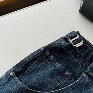 グレーブルーウォッシュワークデニム　1085