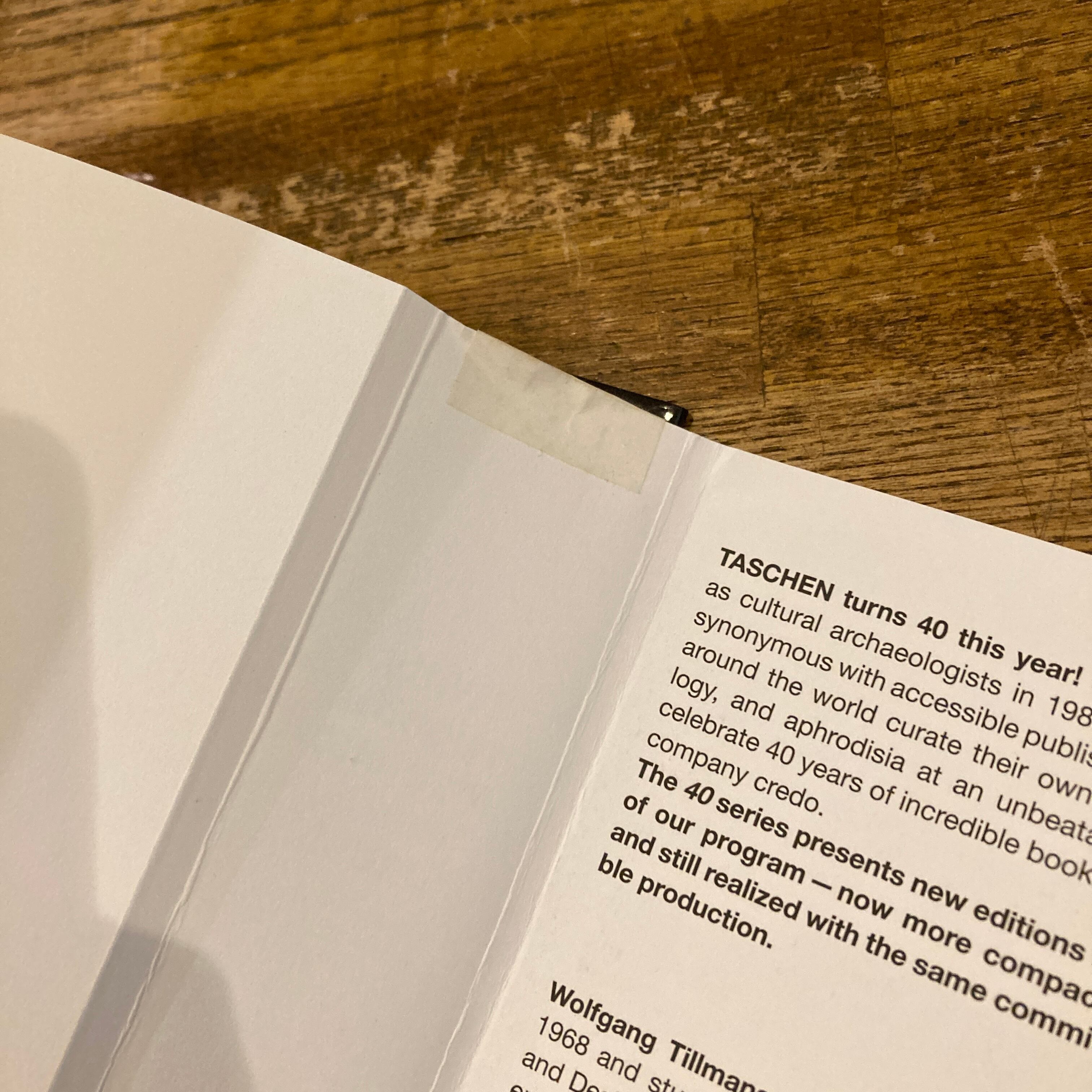 Wolfgang Tillmans four books | 百年