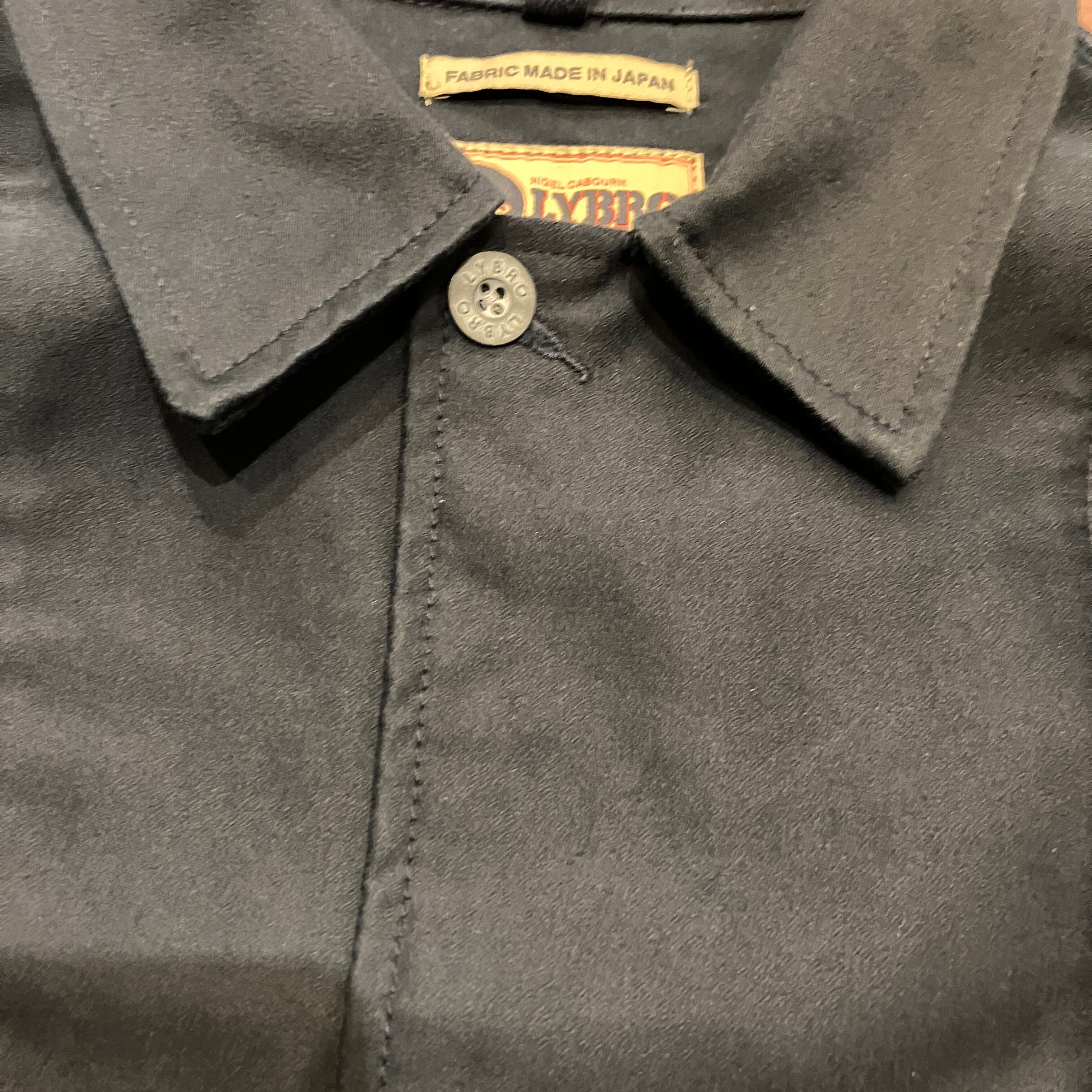 LYBRO NIGEL CABOURN MOLESKIN COVERALL BLACK | safarionline