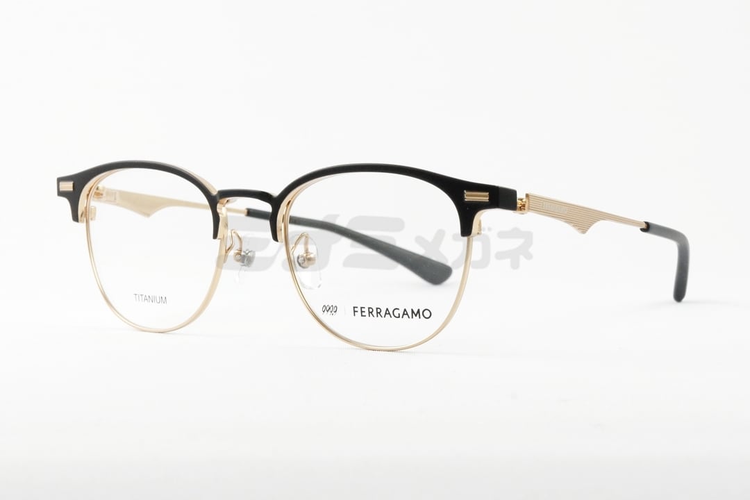 999.9×Ferragamo メガネ SF9011 017 コラボモデル アジアンフィット