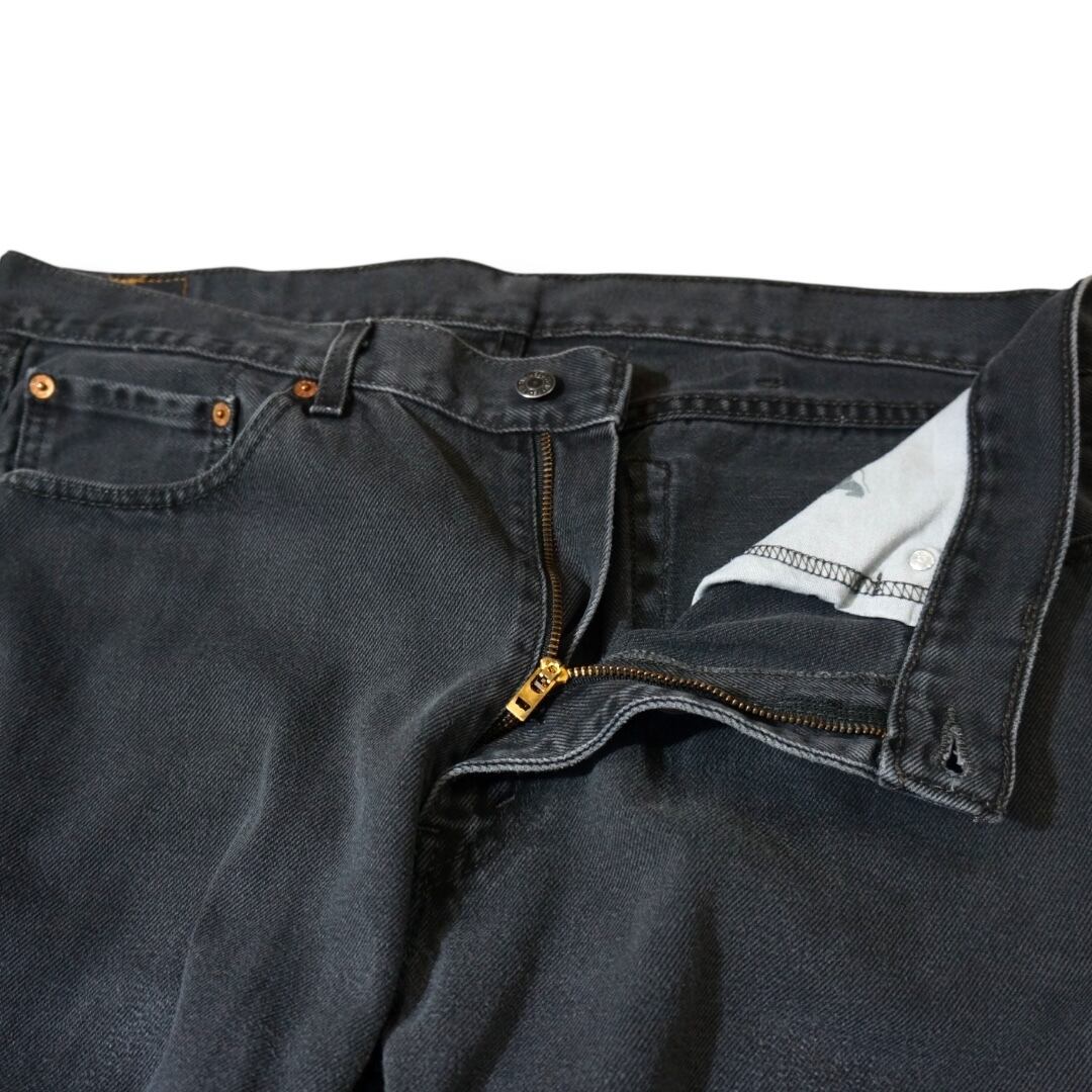 W38】Levi's 505 Black Denim リーバイス ブラックデニム | i-D -U.S.A