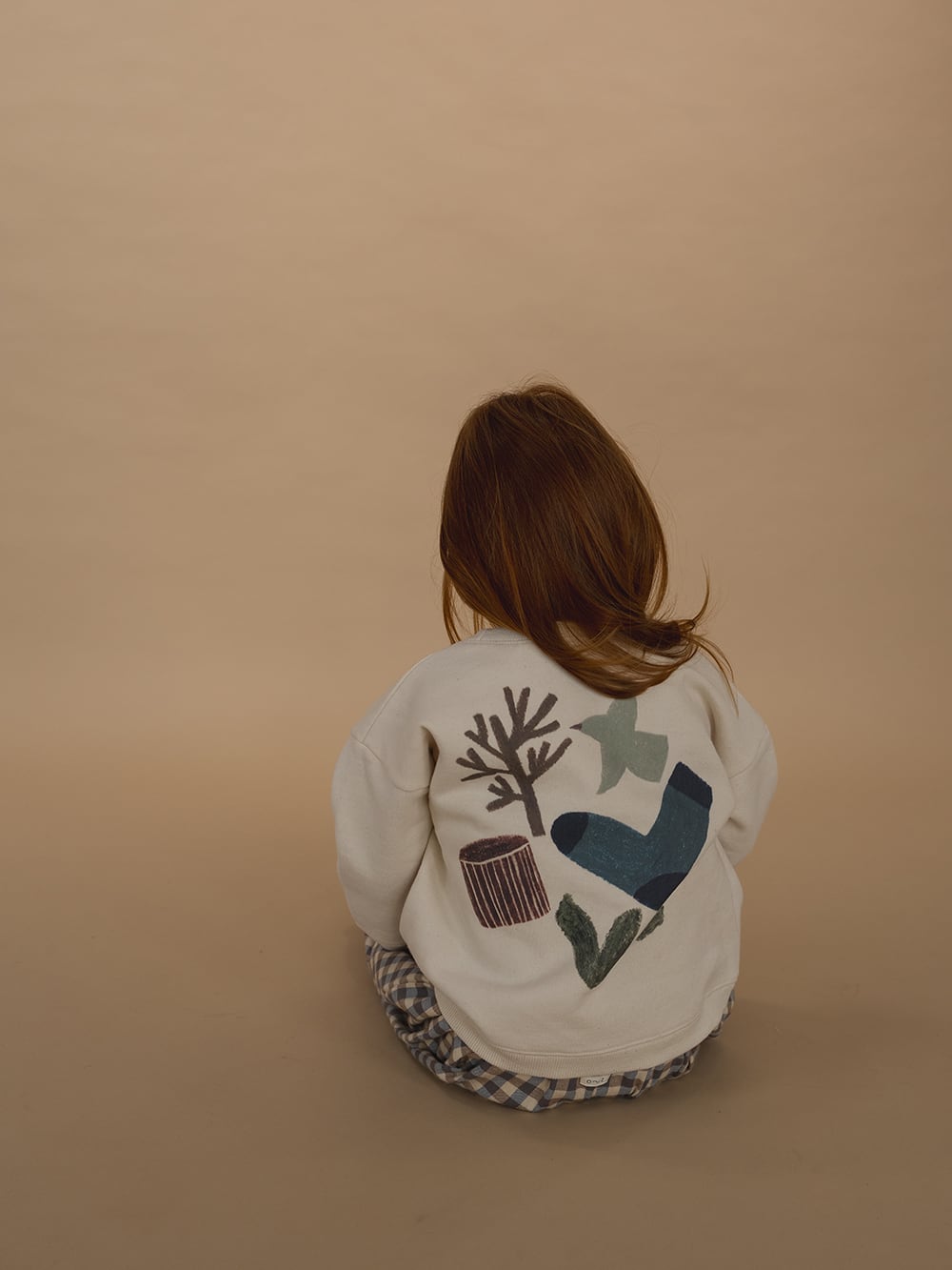送料無料 organic zoo/Forest Song Sweatshirt Undyed | こどもふく &/warm