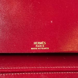 HERMES leather case