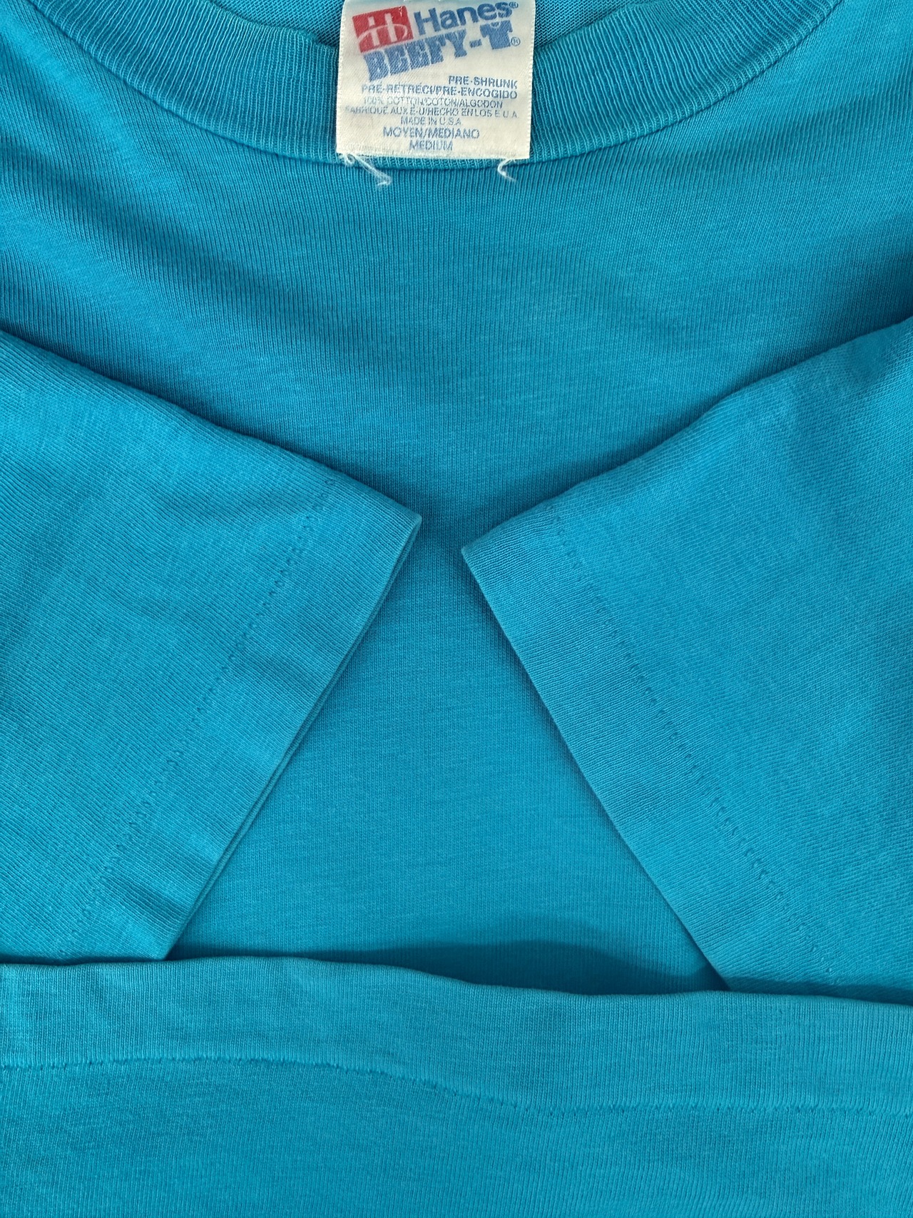 80s RON JON SURF SHOP / Hanes BEEFY-T made in usa・画像5