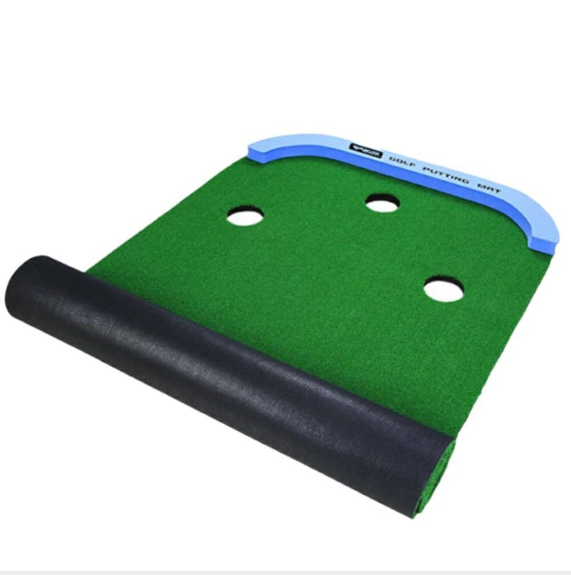 ゴルフ パターマット 3m 大型 パター練習器具 パター練習マット