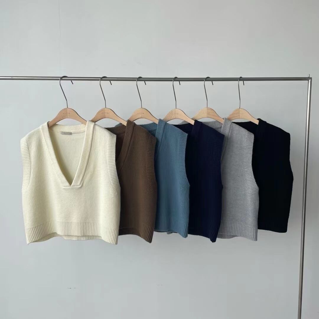 ニットベスト　AJ2085-768