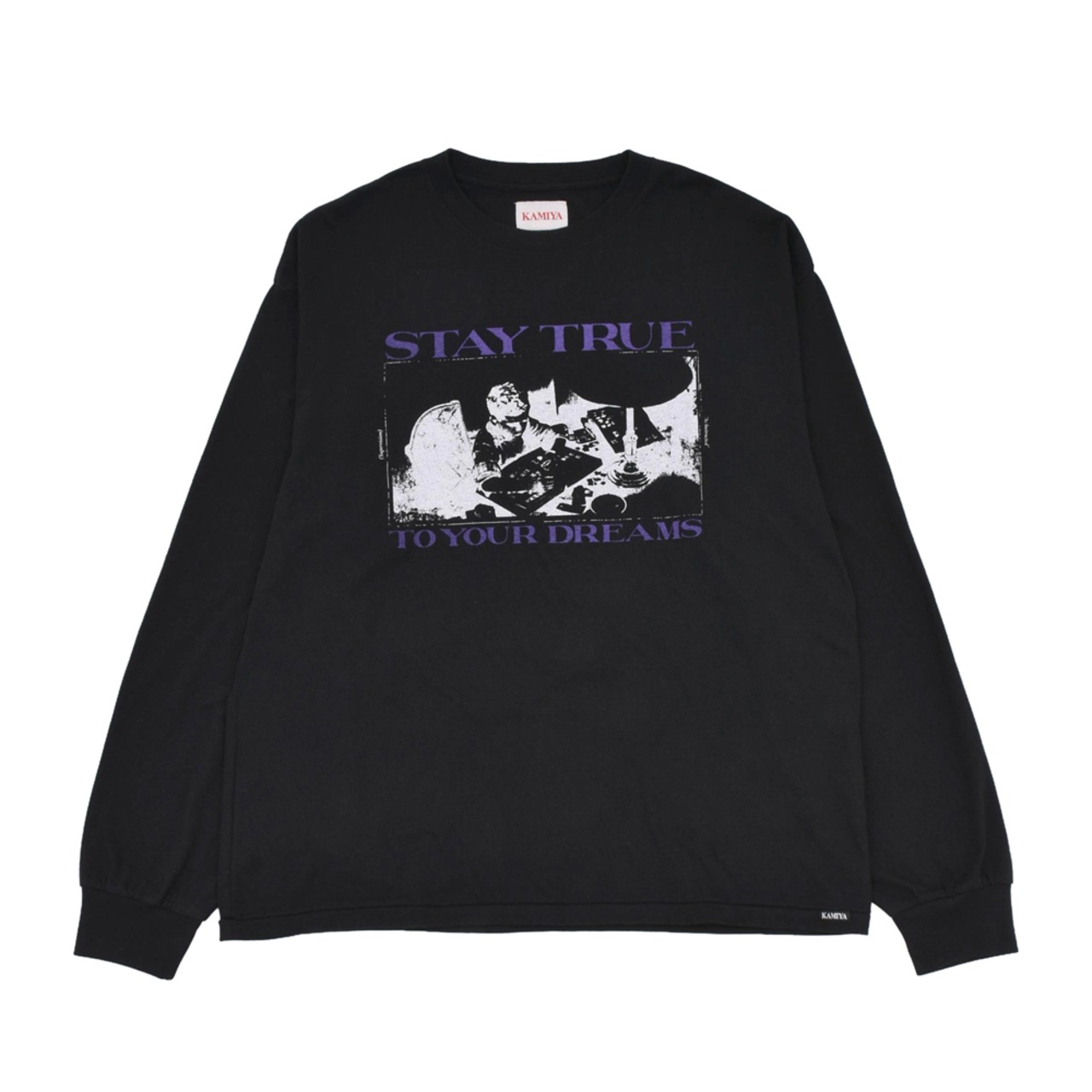 【KAMIYA】"""STAY TRUE TO YOUR DREAM""L/S Tee T/C" - 3