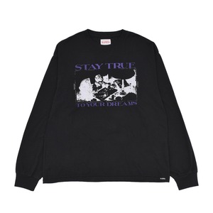 【KAMIYA】"""STAY TRUE TO YOUR DREAM""L/S Tee T/C"