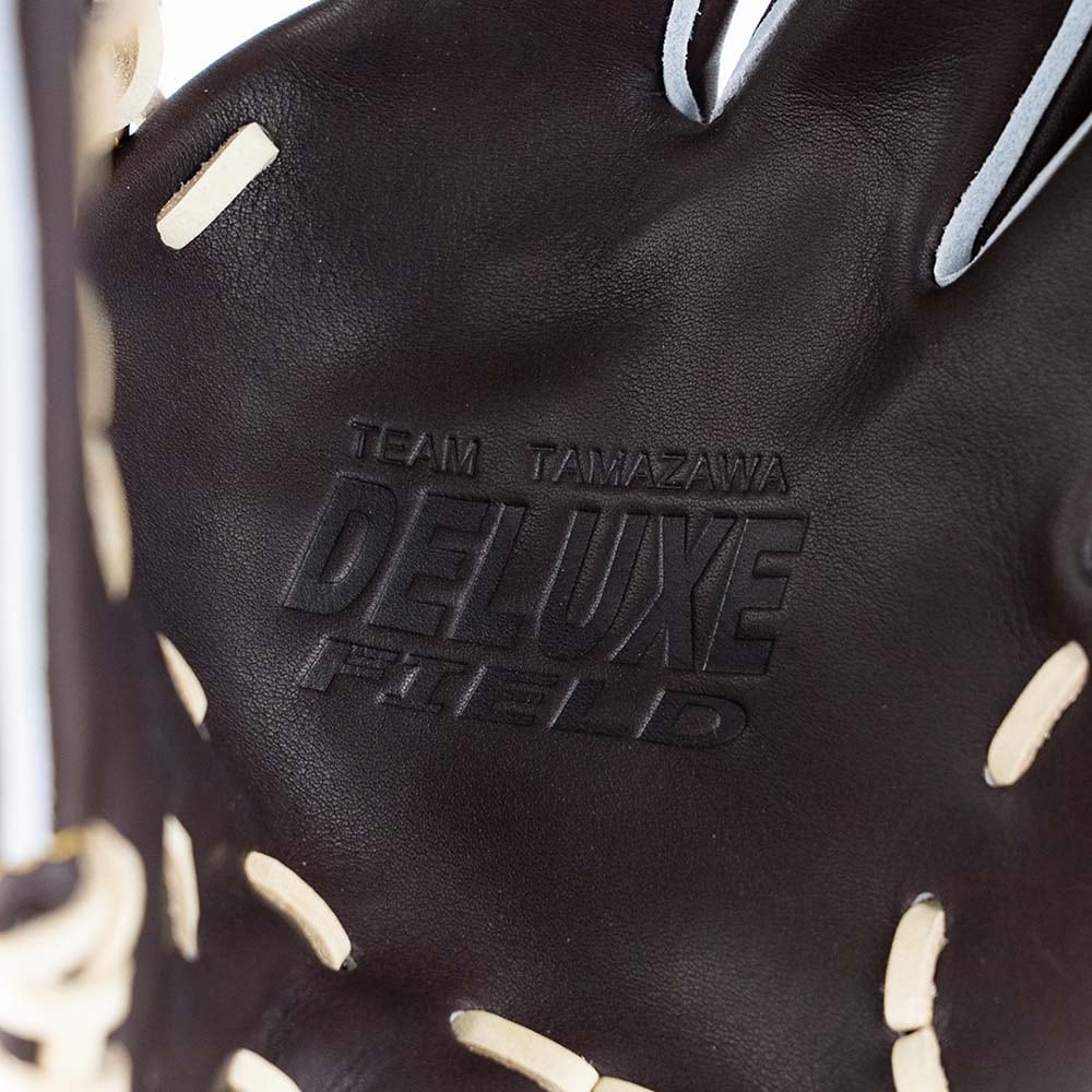 【硬式】玉澤 DELUXE 外野グローブ TUG-92DX型(ブラックブラウンxシリコンラベル)_06