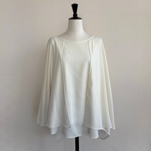 Double Standard Clothing Sov.×akko3839 ジョーゼット4WAYブラウス 0504-140-263