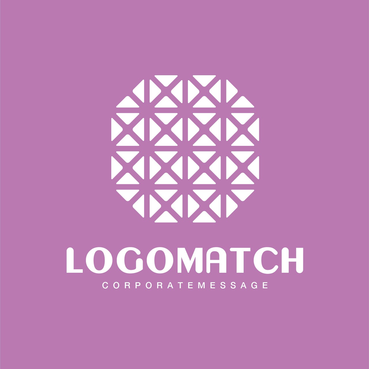 優しい紫陽花のロゴ