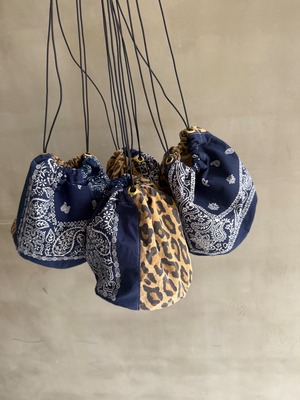 KOUHEI TERRAI　「Vintage Bandana 巾着 」